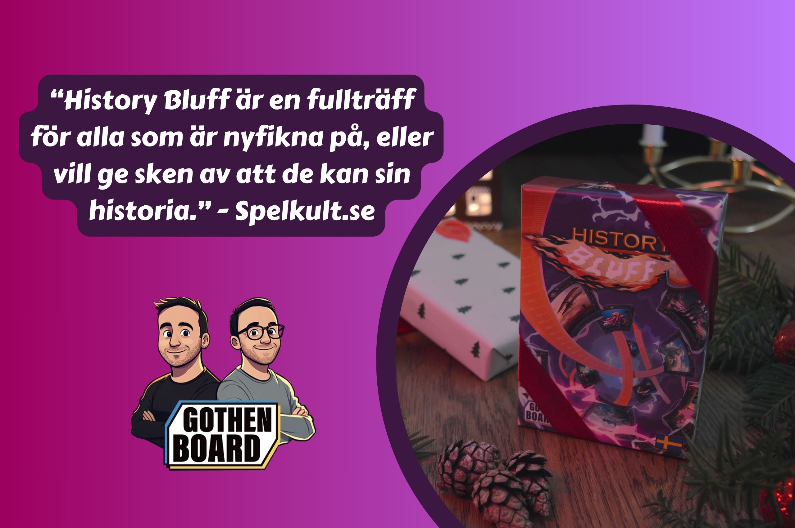 Recenssion Sällskapsspel History Bluff Spelkult